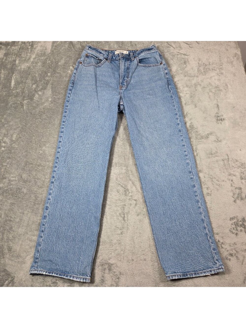 Abercrombie & Fitch Jeans 2 Blue Vintage Straight High Rise Curve Love Denim